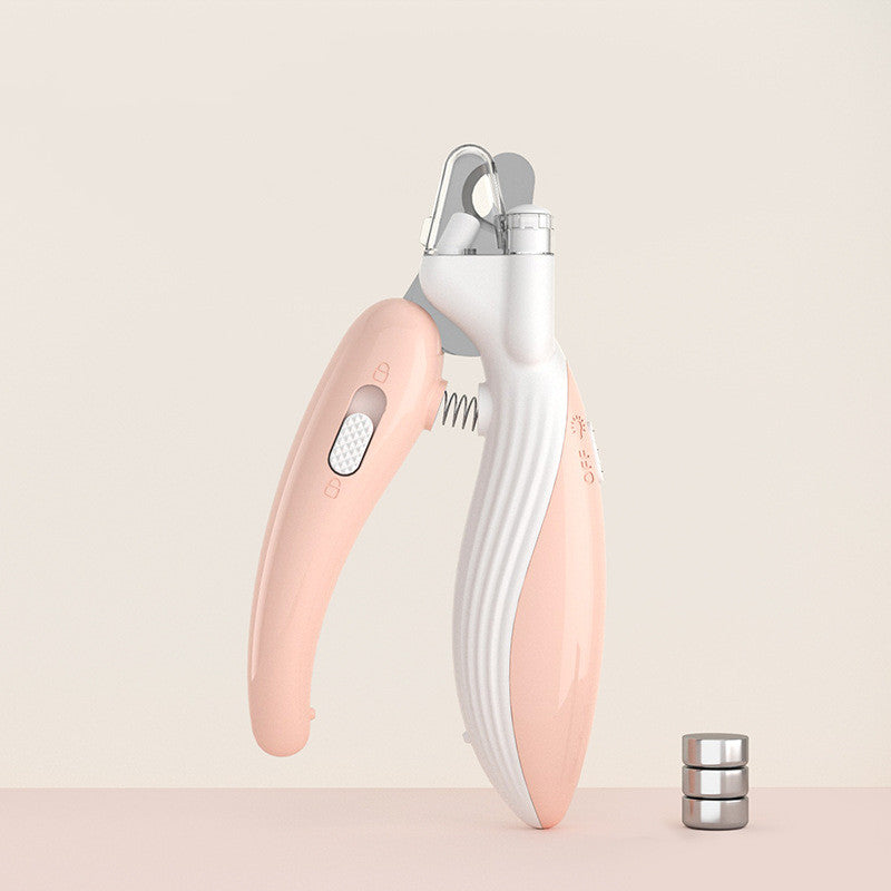 LED Electric Pet Nail Clippers & Grinder – Safe Nail Trimmer for Dogs & Cats