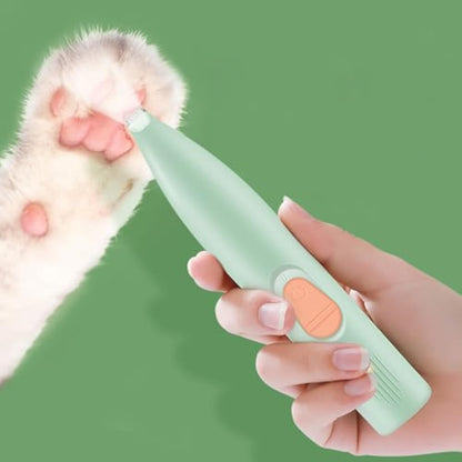 Rechargeable Pet Paw & Ear Trimmer – Ergonomic Grooming Tool for Dogs & Cats, Safe for Paws, Ears, Face & Butt Hair
