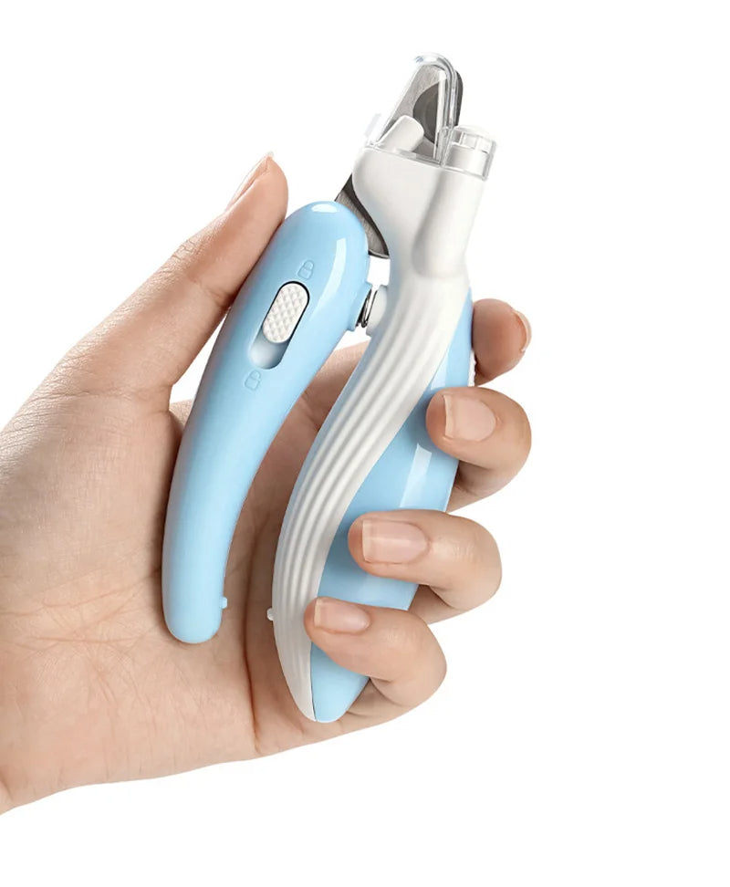 LED Electric Pet Nail Clippers & Grinder – Safe Nail Trimmer for Dogs & Cats