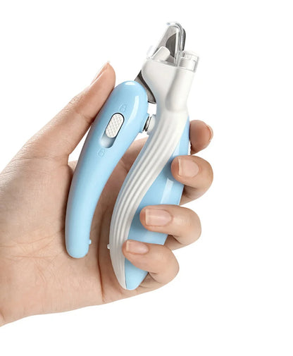LED Electric Pet Nail Clippers & Grinder – Safe Nail Trimmer for Dogs & Cats